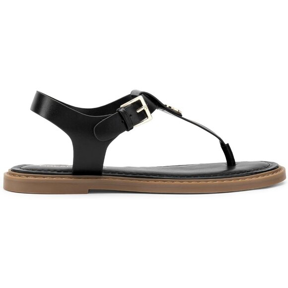 Dream Pairs Womens T-Strap Flat Thong Sandals Size 11 Adjustable Ankle Strap - Picture 7 of 13